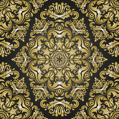 Damask Seamless Vector Pattern