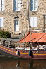 Fototapeta na wymiar Port de la Roche Bernard > France > Morbihan