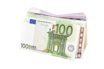 euro banknotes