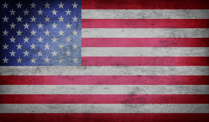 Obraz premium Grunge USA Flag