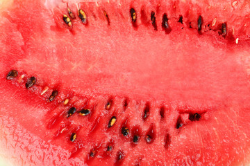 Tasty watermelon background, close up