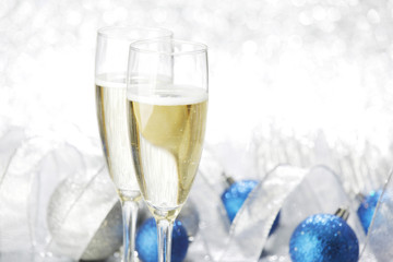 New year Champagne