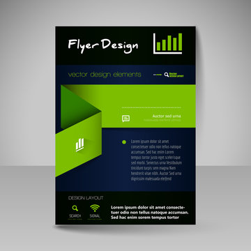 Site layout for design - flyer