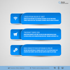 Vector banners - design elements