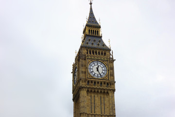 Fototapeta na wymiar Big Ben in London, Großbritannien