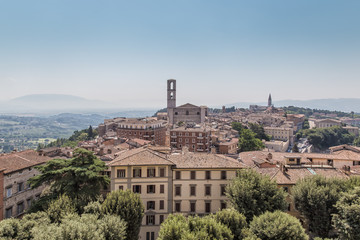 Obraz premium small vilages in Tuscany - Italy