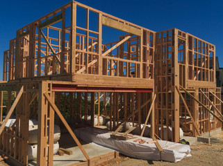 Wooden house construction, building homes in New Zealand