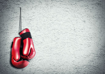 Boxing sport concept