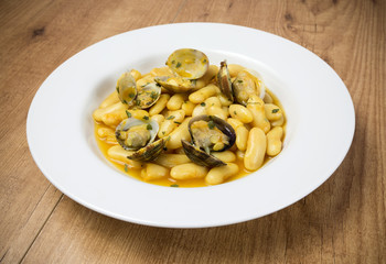 Plato de fabada en Asturias
