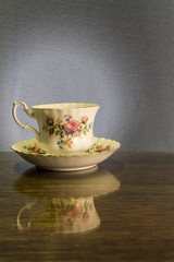 vintage tea cup