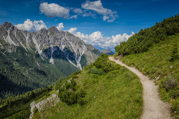 Obraz premium Stubaital in Austria