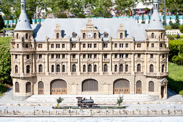 Obraz premium Miniaturk park in Istanbul, Turkey