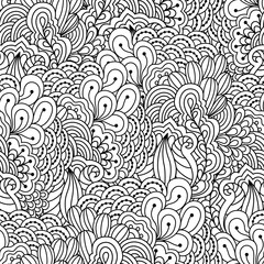 Seamless black and white background.