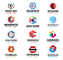 Hexagonal shapes Design  