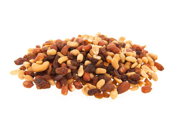 Nuts and raisins