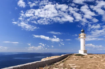 Fototapete Leuchtturm Leuchtturm von Formentera