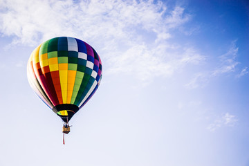 Fototapeta premium Hot air balloon in the sky