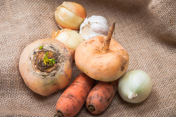 Vegetables from the garden