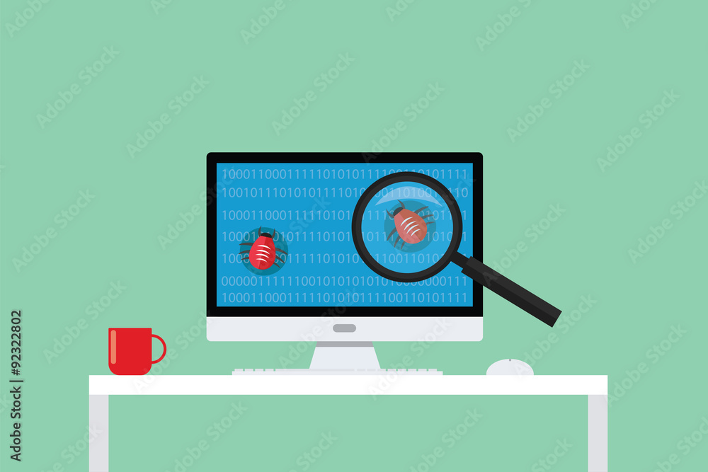 Poster search and find bugs debugging