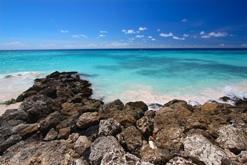 Fototapeta na wymiar Barbados Beach Landscape