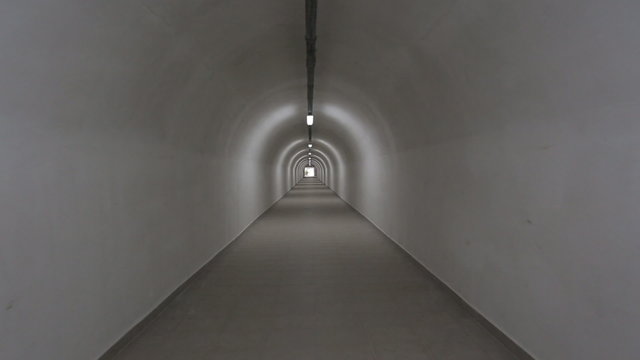 Underground bunker from cold war