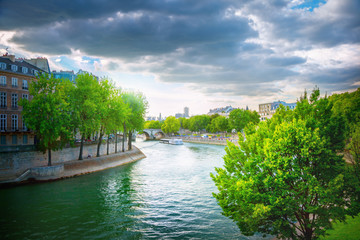 Obraz premium River Seine