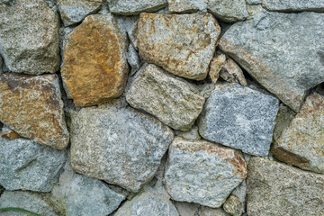 natural stone wall texture and background