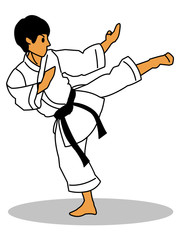 
 空手型（男性1） 