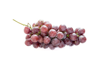 Fototapeta premium red grape isolated on white