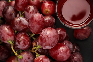 Fresh and juice grapes