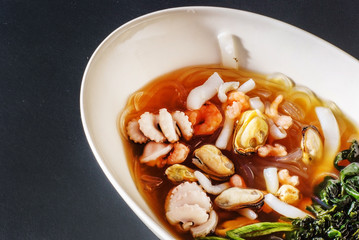 japanese seafood soup