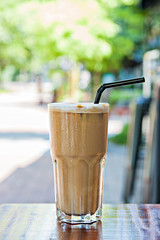 Iced Coffee in Glass
