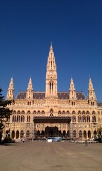 Obraz premium Vienna city hall