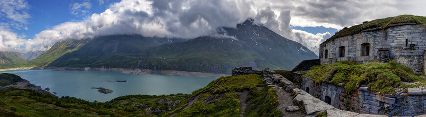 Lago del Moncenisio dal Forte Variselle