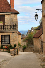 Vue de Sain-Robert.(Corrèze)