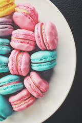 French macaroons.