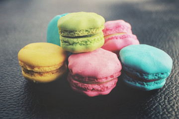 French macaroons.
