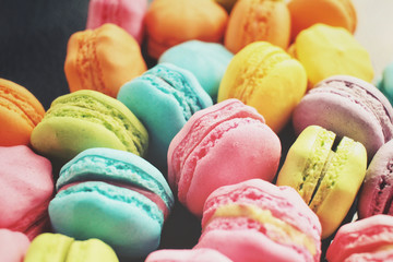 French macaroons.