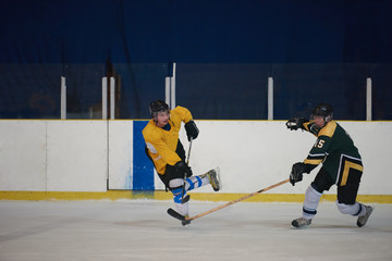 Obraz premium ice hockey sport players