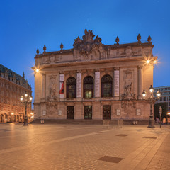Fototapeta na wymiar Opera house in Lille - France