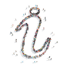  group  people  shape i  letter