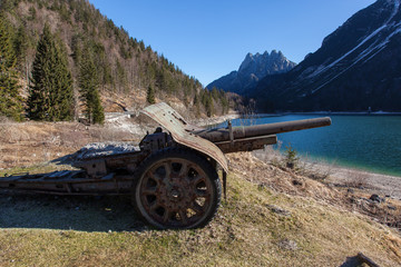 Fototapeta premium Alpine lake