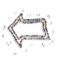 people  shape  arrow  cartoon