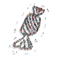 group  people  shape  sweets