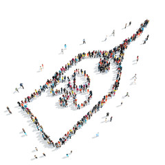 people shape  tag crowd