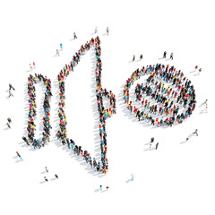 people  shape  volume isolated