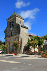 Fototapeta na wymiar Eglise de Segonzac.(Corrèze)