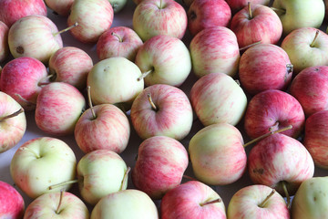 Background from fresh apples