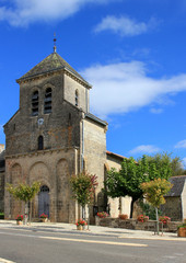 Fototapeta na wymiar Eglise de Segonzac.(Corrèze)