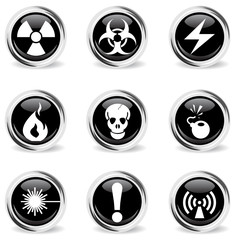 Hazard Sign Icons